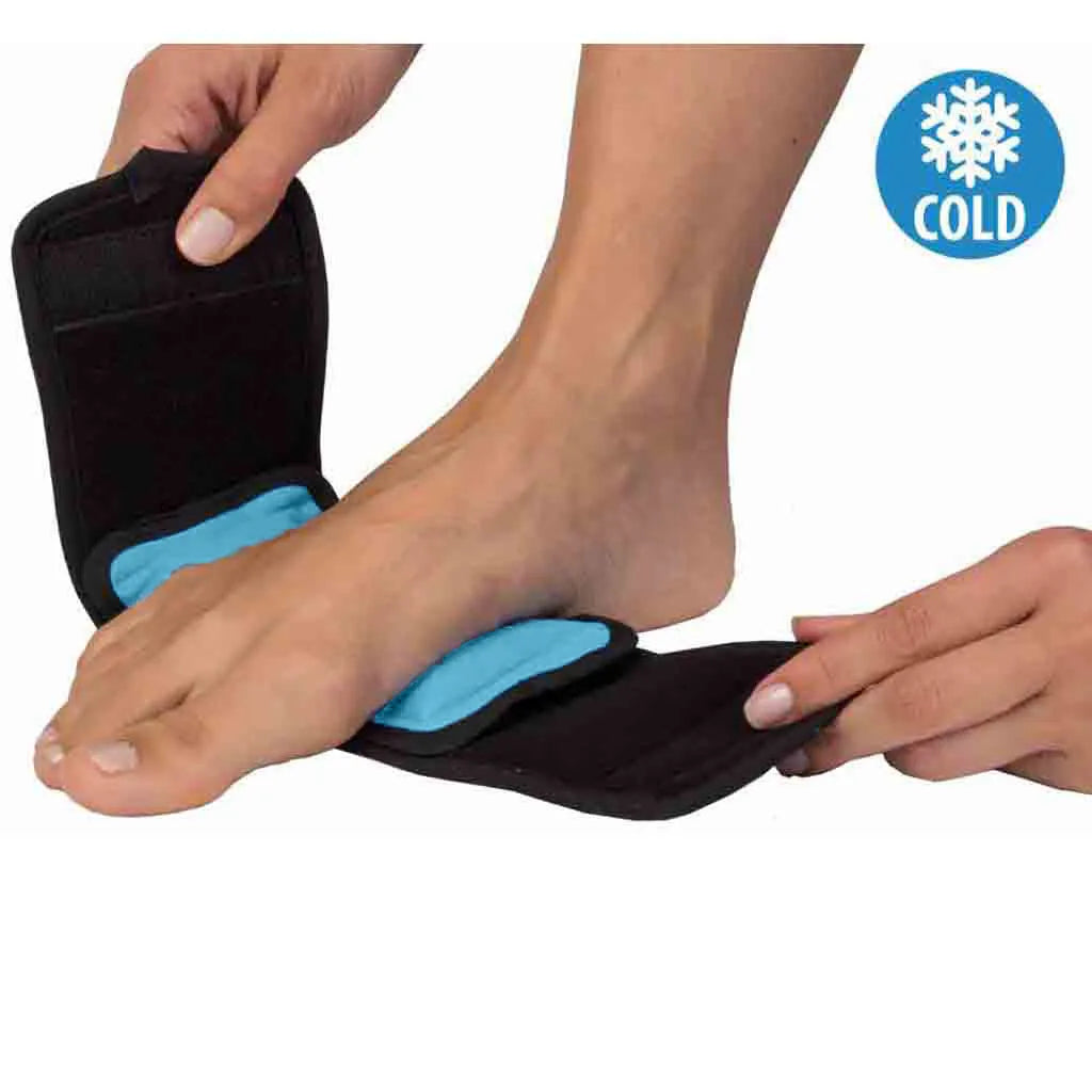 Reusable Gel Strap Hot & Cold Therapy Pack – Ice Pack Wrap for Pain Relief on Hand, Wrist, Elbow & Foot | RUNGEAR