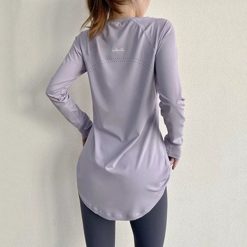 Women's Running Apparel: Long Sleeved, Fitness, Workout Top / Rungear