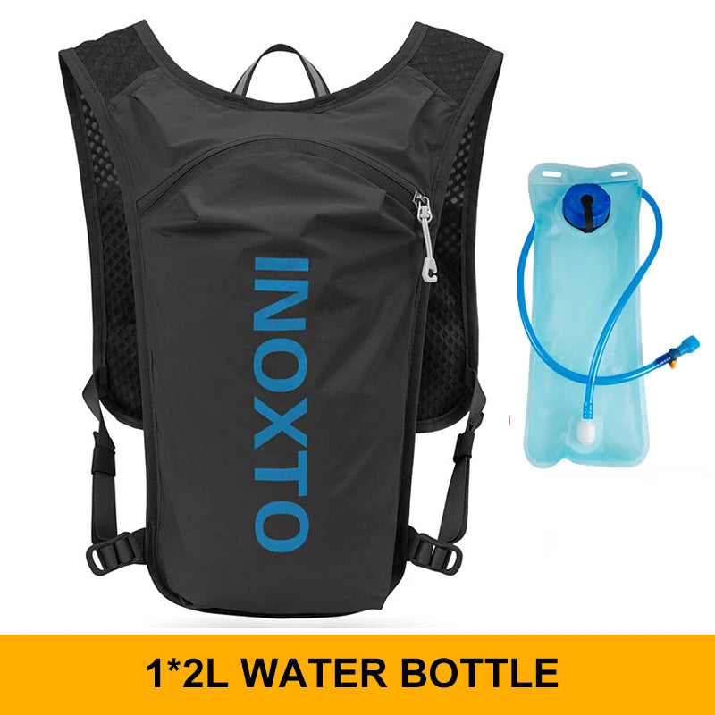 INOXTO 5L Breathable Hydration Vest – Lightweight Running & Cycling Backpack for Marathon & Hiking
