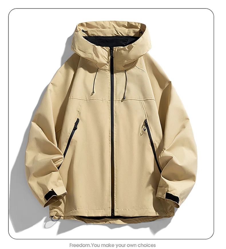 Women's Waterproof Windbreaker Outdoor Sport Rain Coat Hiking Camping Climbing Trekking