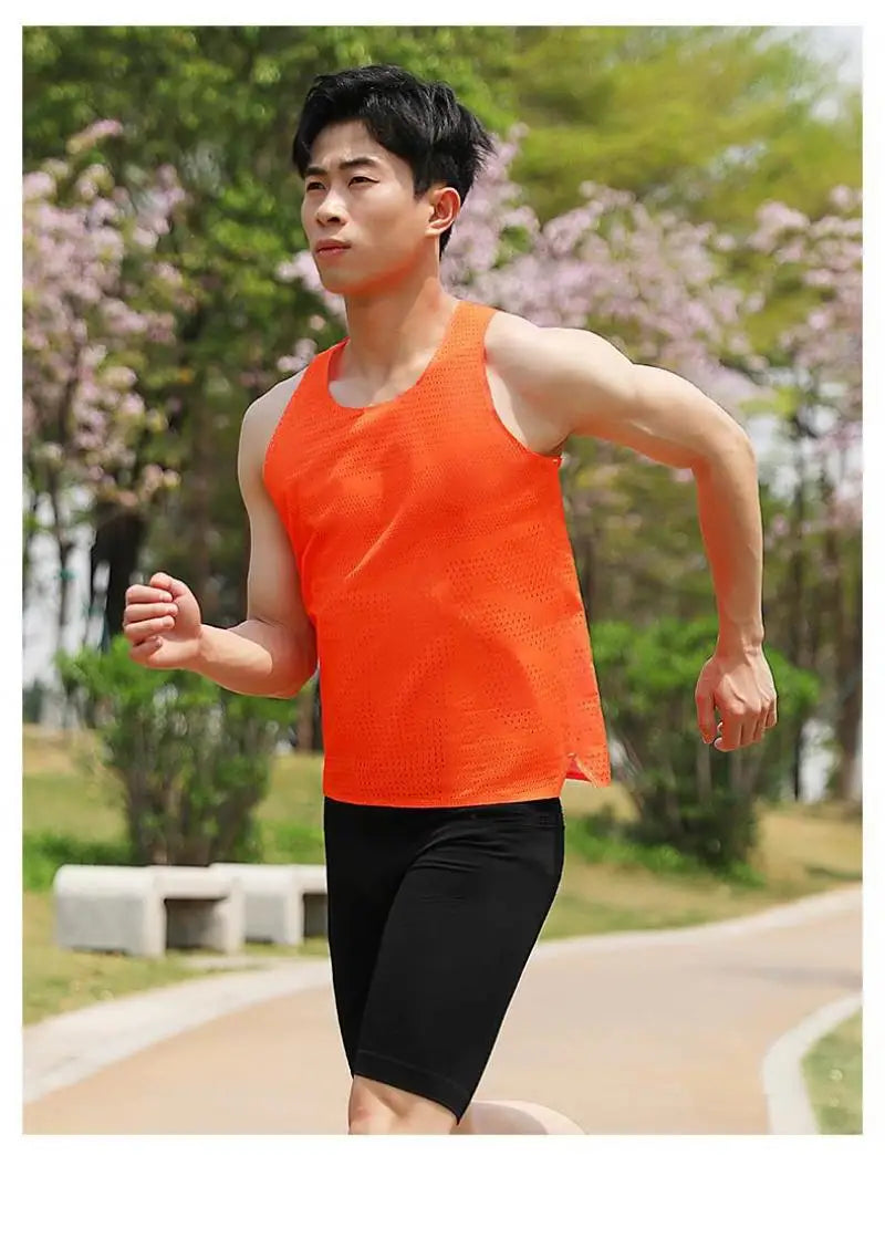 Ultra Light Moisture Wicking Performance Marathon Racing Sports Fitness Tops For Men And Women