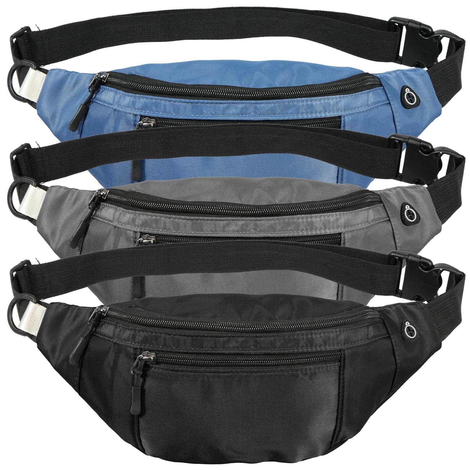 Running Accessories Gear: Unisex, Lightweight, Crossbody Belt Bag Waist Packs for Outdoors / Rungear Running Hiking Travel