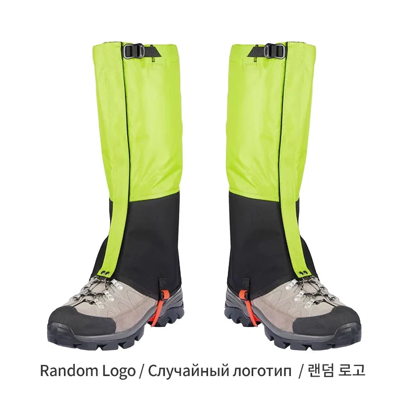 Waterproof Knee-High Leg Gaiters | Hiking, Snow & Trail Boot Covers