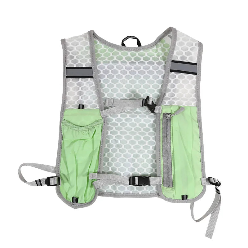 Ultralight Running Hydration Vest | Breathable Unisex Pack for 500ml Bottle — Running, Hiking & Cycling