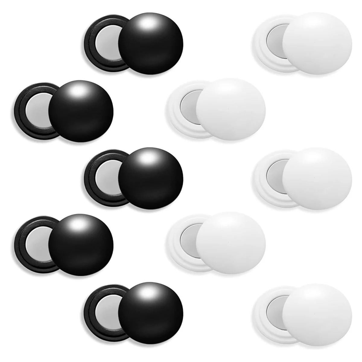 10 Pc Magnetic Race Number Bib With Buckles And Fixing Clips