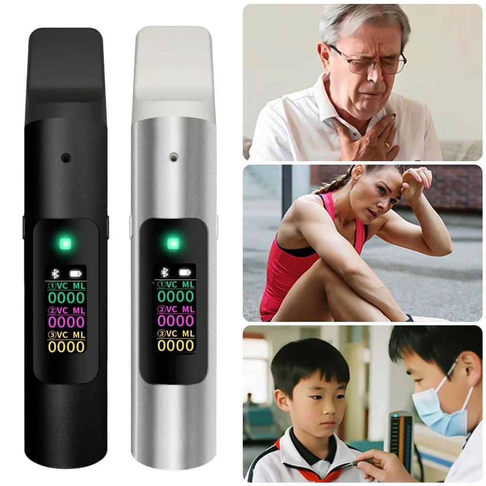 Portable Electronic Respiratory Trainer | Smart Bluetooth Lung Capacity Tester