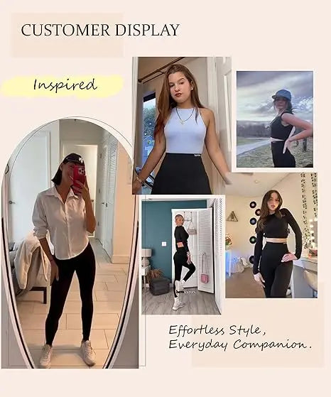 Women's Compression Apparel: Seamless High Rise, Slim-Fit, Lifting Workout Leggings / Rungear