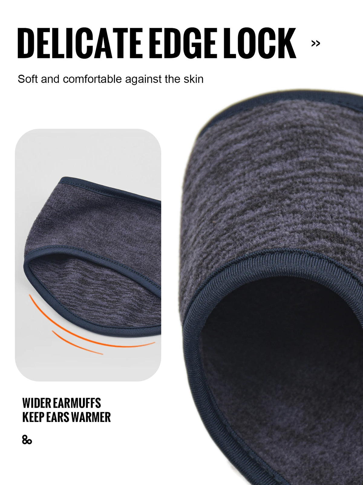 WRELS Windproof Fleece Ear Warmer Headband | Running, Cycling & Yoga | 5 Colours