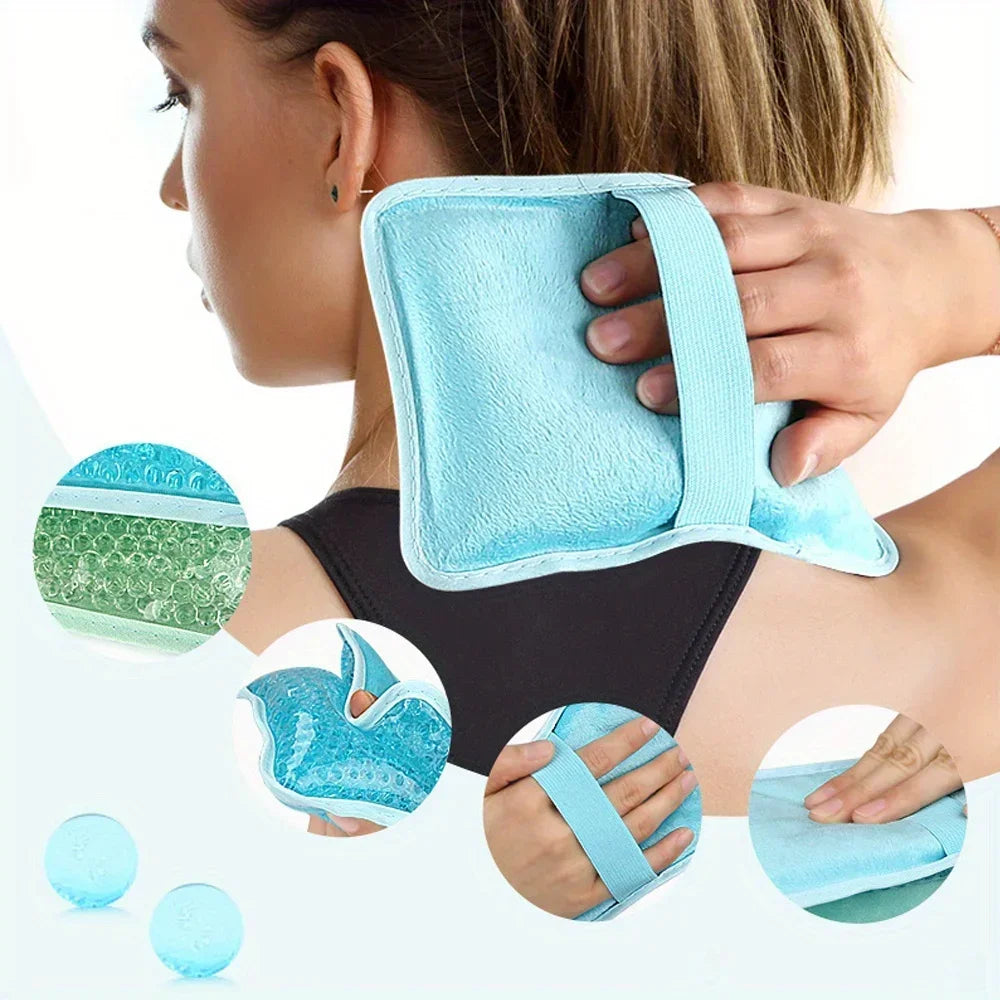 Reusable Hot & Cold Therapy Gel Pack – Portable Ice & Heat Bag for Knee, Ankle & Body Pain Relief