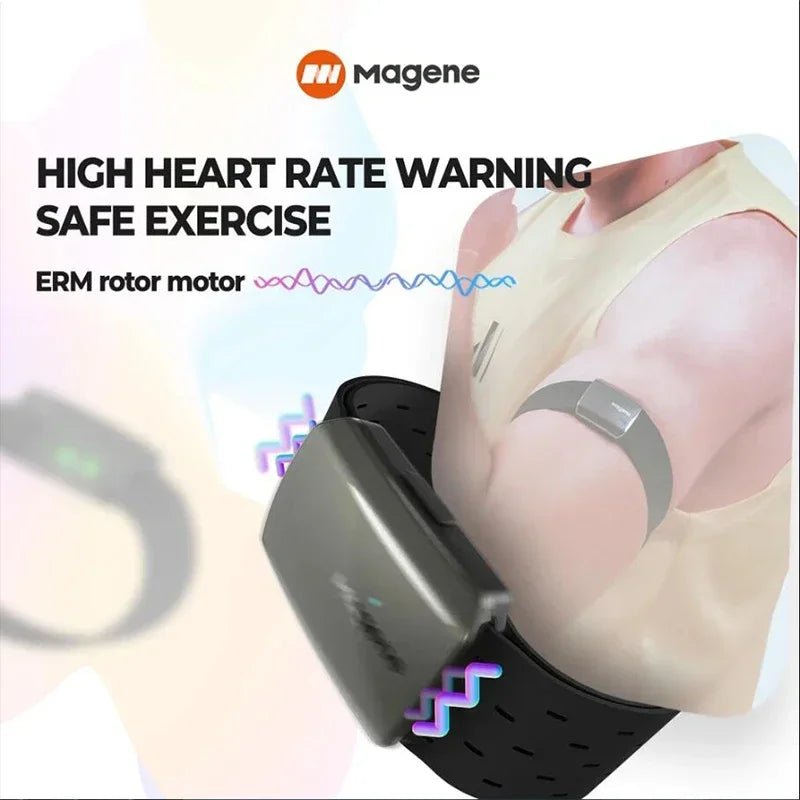 Magene H803 Optical Arm Heart Rate Monitor – Dual Mode ANT+ & Bluetooth Armband Sensor for Running, Cycling & Health Tracking | RUNGEAR
