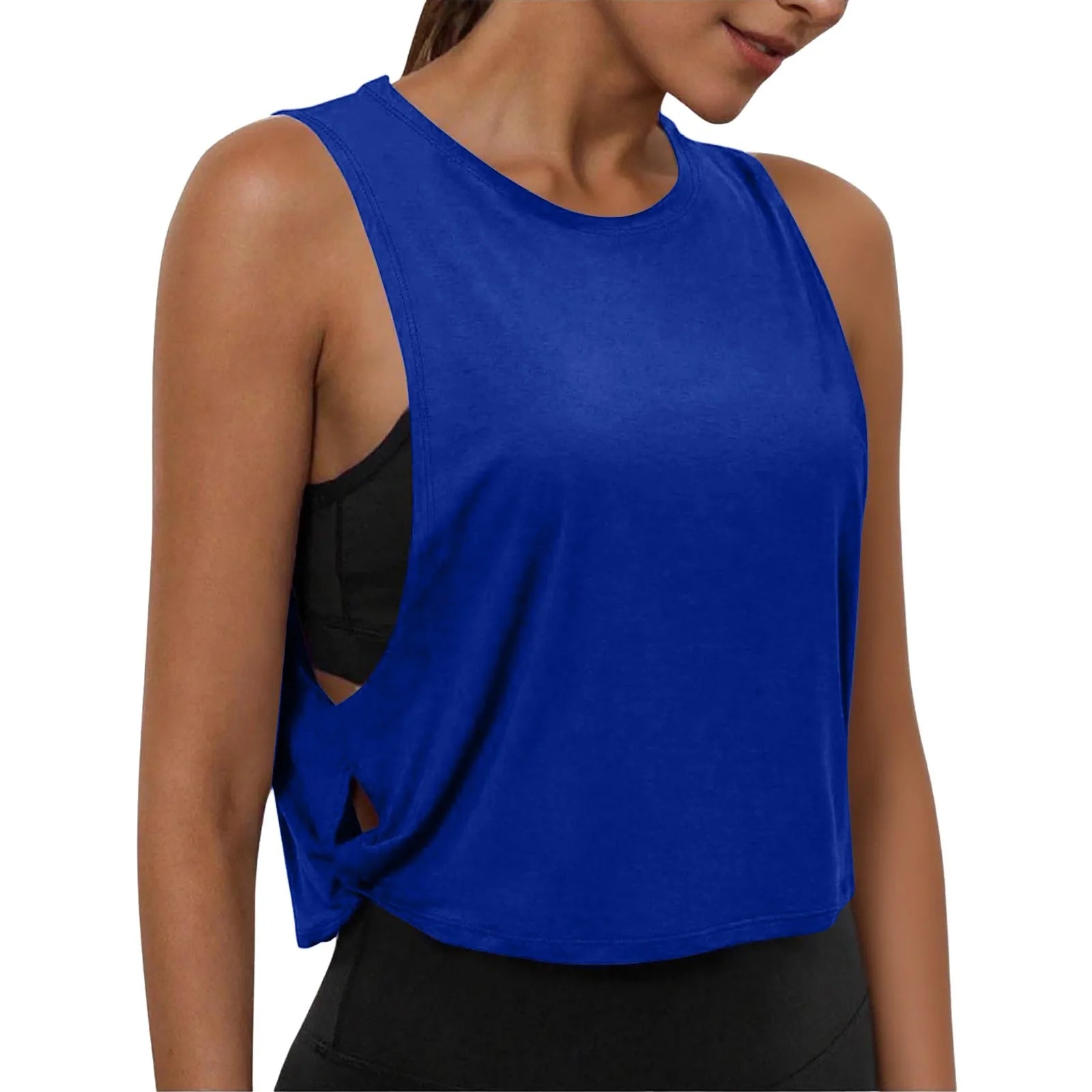 Women's Running Apparel: Sleeveless, Breathable, Cover-Up Tank Top / Rungear