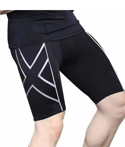 Men's Compression Base Layer Shorts | Quick-Dry Moisture-Wicking Sports Tights
