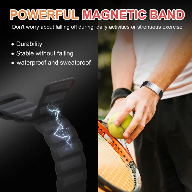 Unisex Custom Silicone Personalized Medical Emergency ID Bracelet