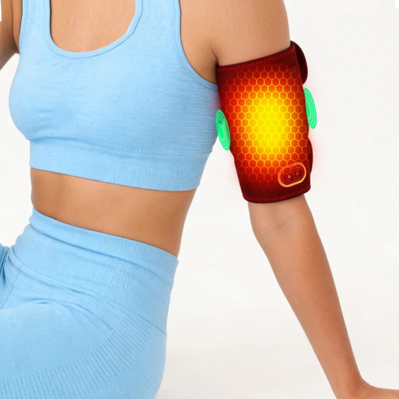 Tech Recovery Accessories: Electric, Vibration Heating Arm Massager, Relieves Muscle Pain Discomfort / Rungear