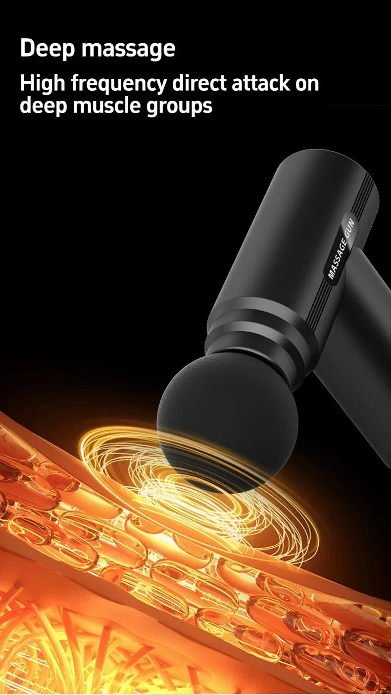 Recovery Gear Accessories: USB Muscle Vibrating Relaxation Mini Massage Gun, Fitness Recovery Equipment / Rungear
