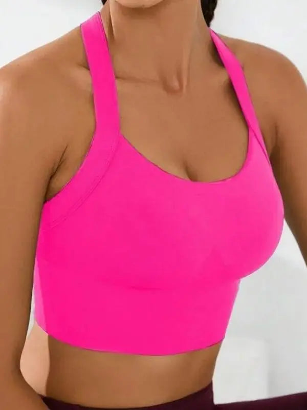 Women's Activewear Apparel: Sports Cross-Back Sports Bra, No Chest Pad, Adjustable Size / Rungear