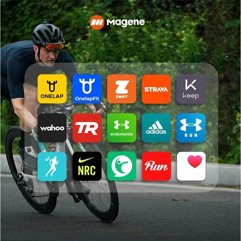Magene H803 Optical Arm Heart Rate Monitor – Dual Mode ANT+ & Bluetooth Armband Sensor for Running, Cycling & Health Tracking | RUNGEAR