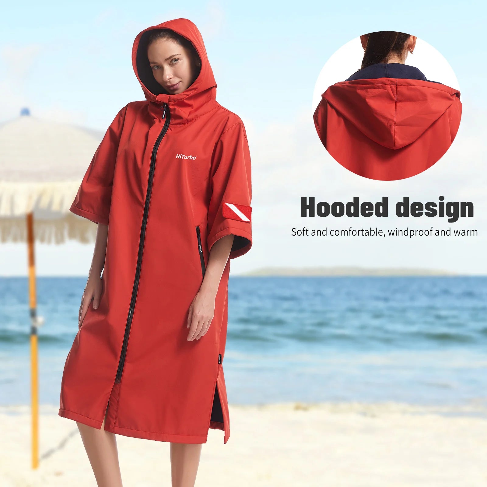 Running Towel Gear: Short Sleeved, Hooded, Windproof, Waterproof, Quick Dry Towel / Rungear