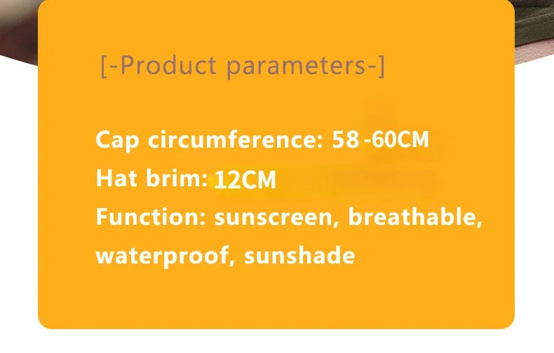 Unisex Wide Brim UV Sun Hat | Breathable Mesh Boonie for Hiking & Fishing