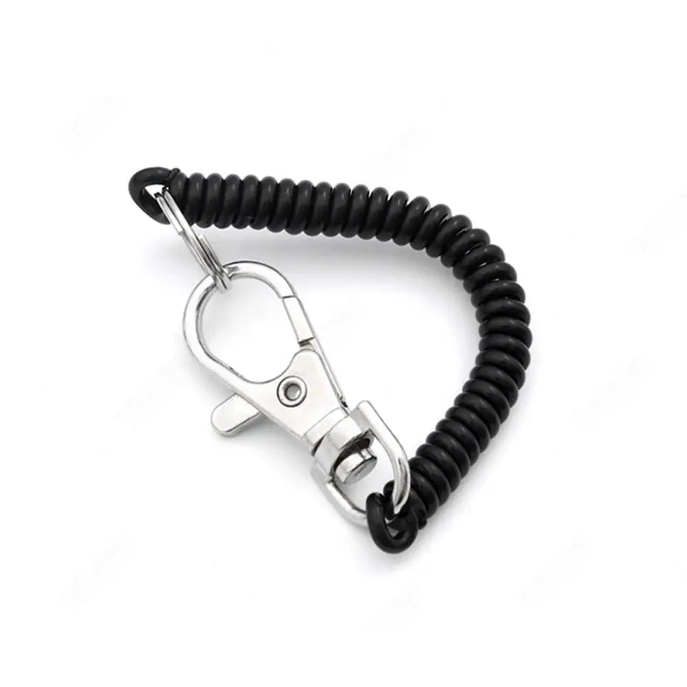 Elastic Coil Spring Wrist Keychain – Stretch Spiral Wristband Key Ring for Running, Gym & Outdoor Use | RUNGEAR