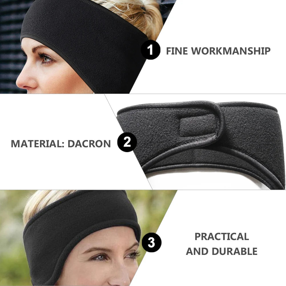Double-Deck Full Cover Ear Warmer Headband | 2-Pack | Running & Winter Sports