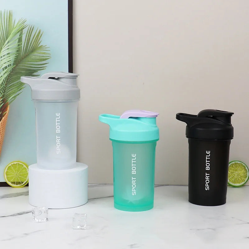 300ml Leakproof Sports Shaker Bottle – Compact Portable Protein Shake & Mixing Cup for Gym, Running & Outdoor Fitness | RUNGEAR