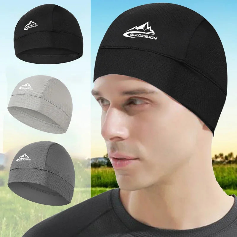 Hat Gear Accessories: Breathable Mesh, Quick-Dry Hiking, Running Sports Beanie Hat / Rungear