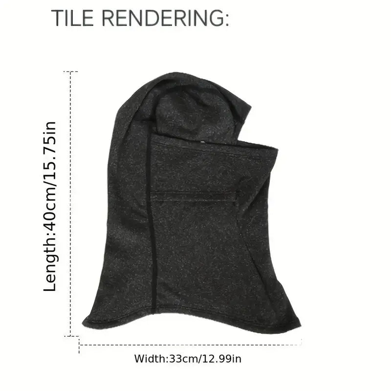 Running and Trail Accessories: Thermal, Warm Full Face Balaclava Mask For Outdoor Sports / Rungear