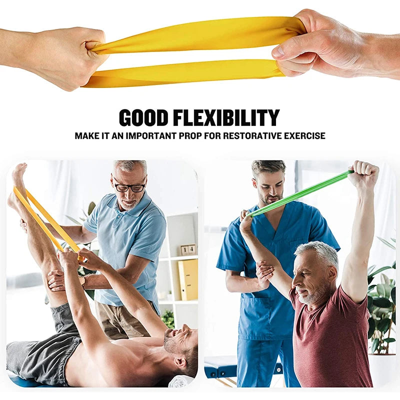 Running Recovery Gear: Exercise Workout Resistance Stretch Bands For Strength Training / Rungear