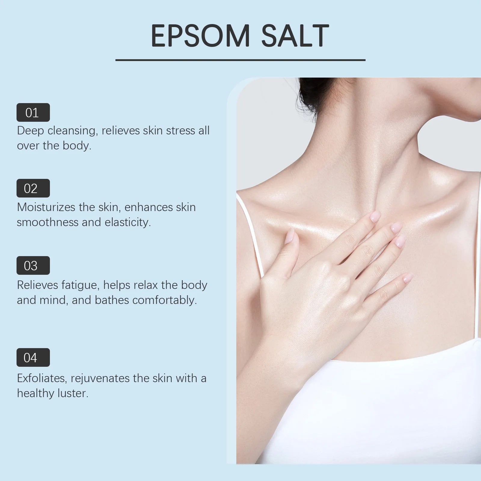 Pure Epsom Salt Recovery Soak | Magnesium Sulfate Bath Salts for Muscle Relief