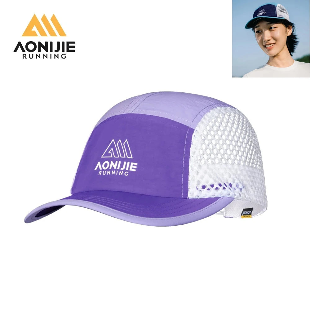 Summer Hat Gear: Unisex, Breathable, AONIJIE E4635 Running Cap for Trail, Jogging, Outdoor Sports / Rungear