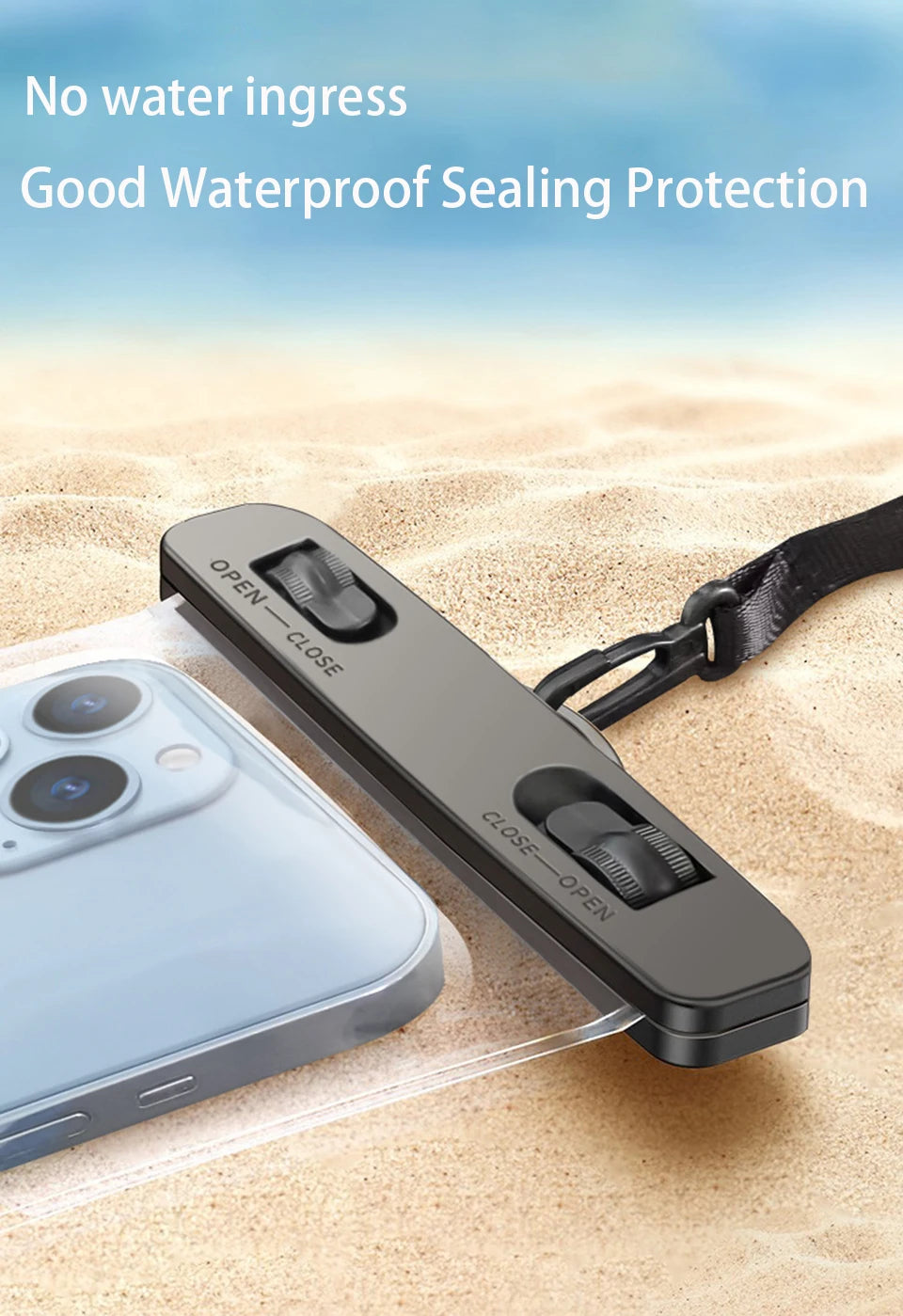 Waterproof Phone Pouch with Lanyard | Universal Case for iPhone & Smartphones | RUNGEAR