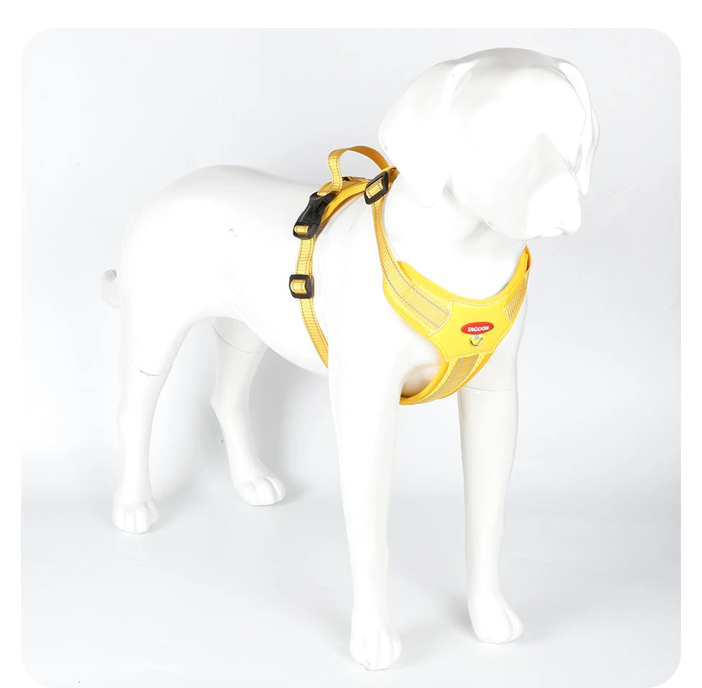 Reflective Anti-Escape Dog Harness | Nylon Halter for Small & Medium Dogs | XS–XL