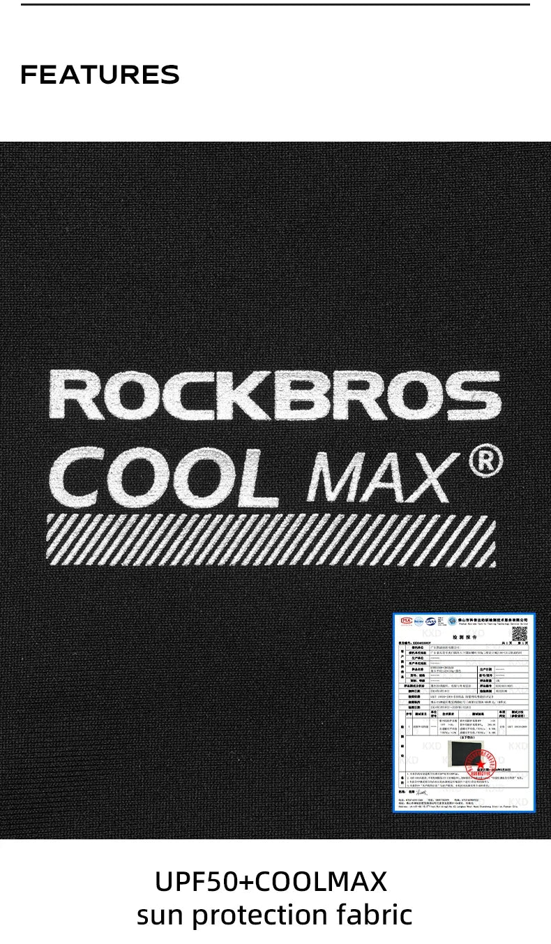 ROCKBROS Running & Cycling Cap | Breathable UPF50+ Quick-Dry Sun Protection Hat