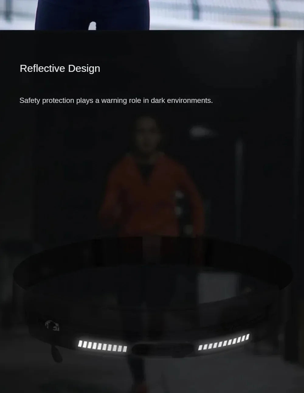 Sports Fitness Waterproof Running Waist Belt For Accessories