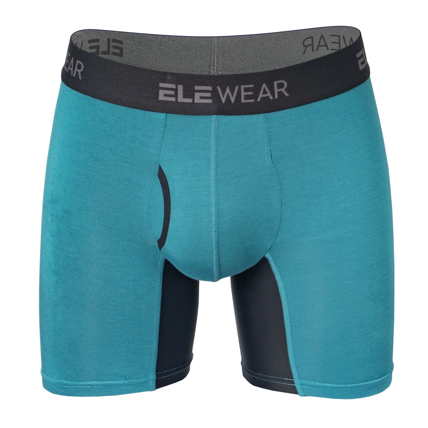 Plus Size Breathable Bamboo Men's Boxer Short Underwear With Opening