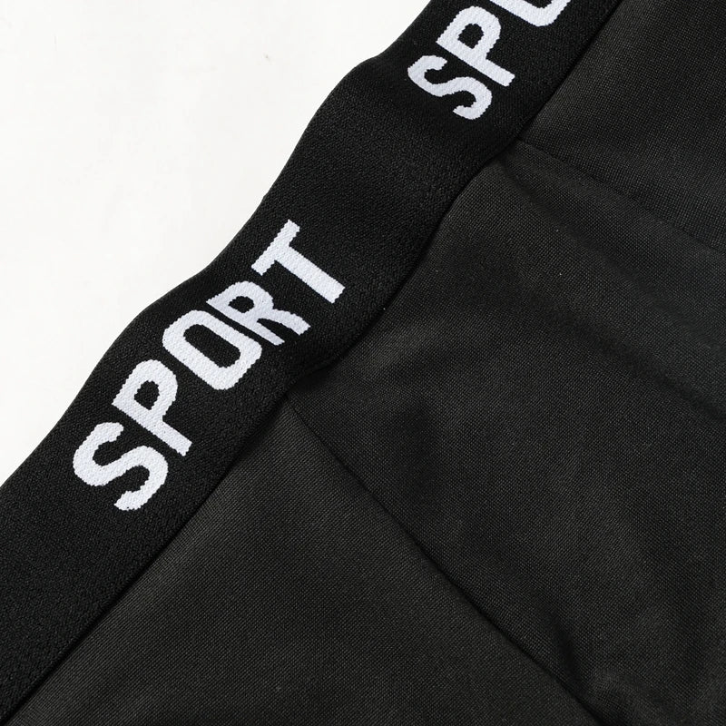 Men's Sports Boxer Shorts 3-Pack – High Elasticity, Breathable Flat-Crotch Underwear