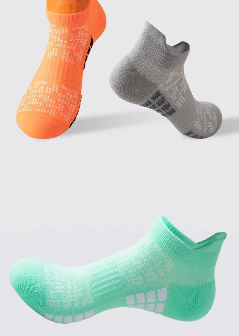 Professional Running Ankle Socks – Anti-Slip, Shock-Absorbing & Sweat-Wicking