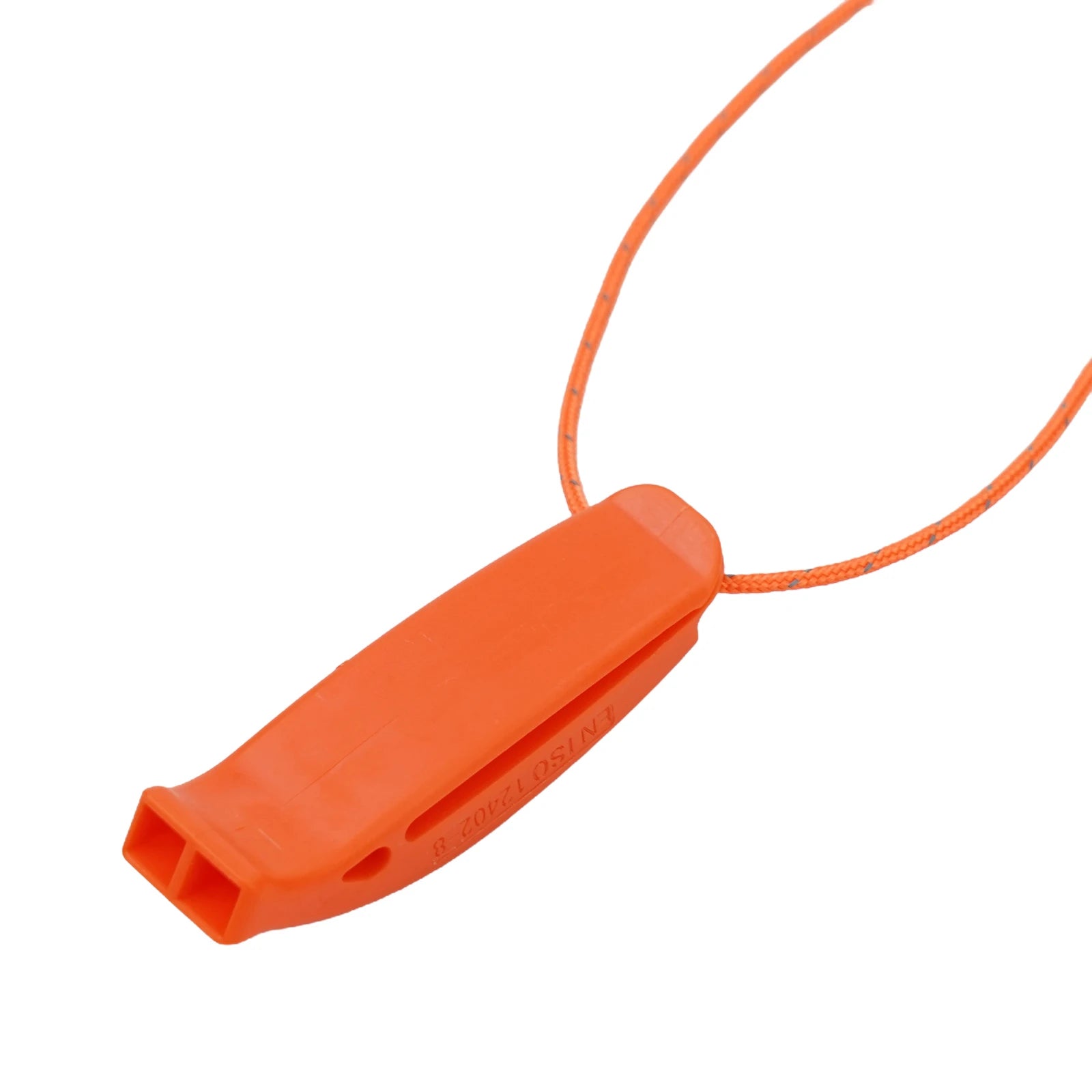 Dual-Frequency Safety Whistle – Pealess, Loud, Waterproof-Ready | Scuba Diving, Kayaking & Emergency Safety | Orange & Black