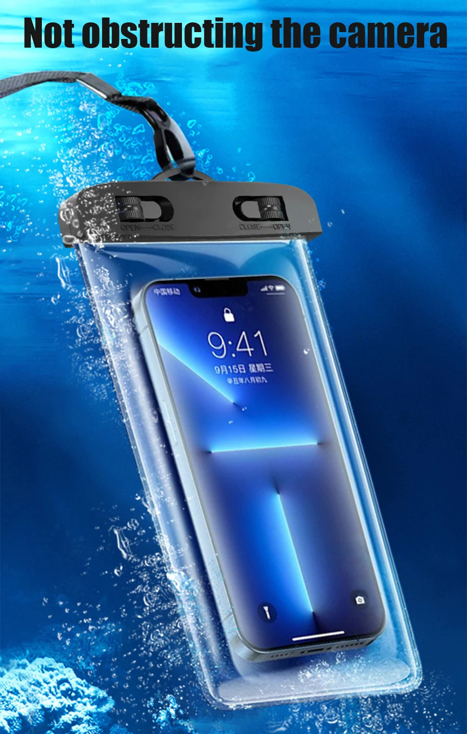 Waterproof Phone Pouch with Lanyard | Universal Case for iPhone & Smartphones | RUNGEAR