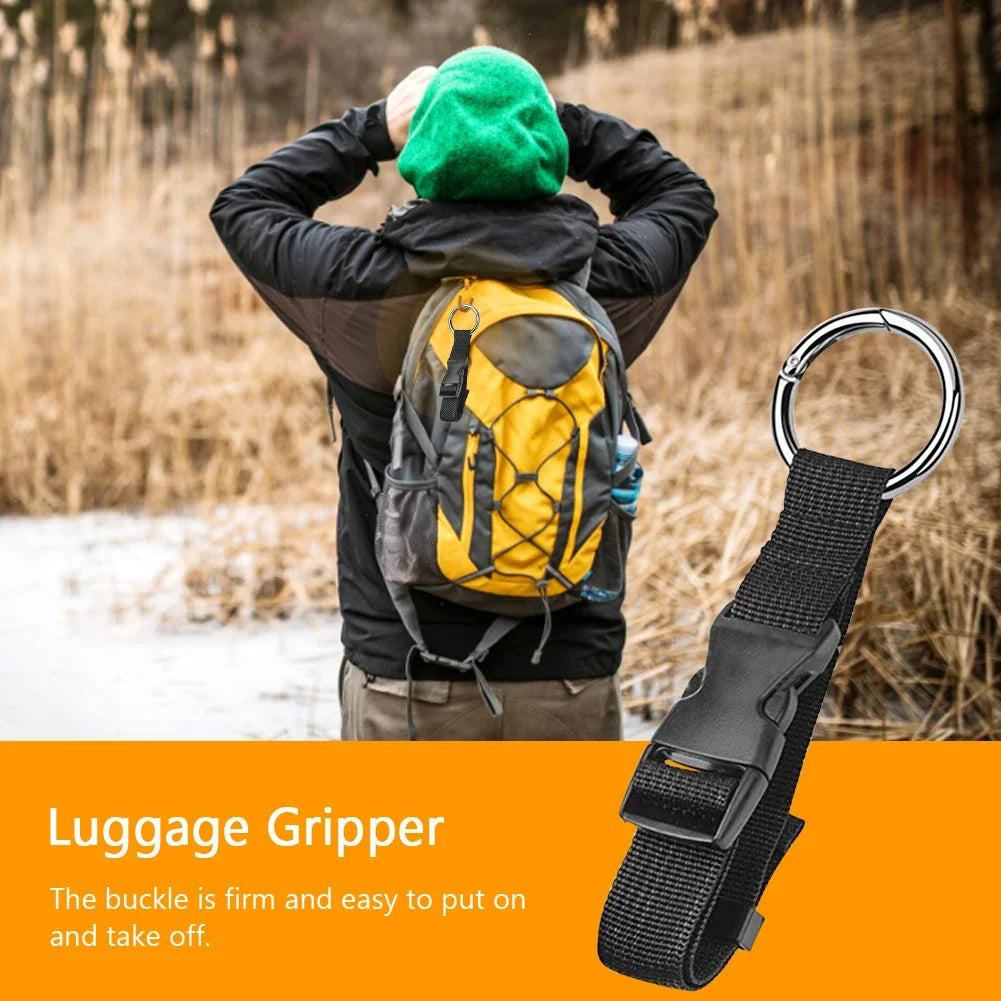 Add-A-Bag Luggage Strap with Release Buckle | Backpack & Jacket Holder for Travel | RUNGEAR