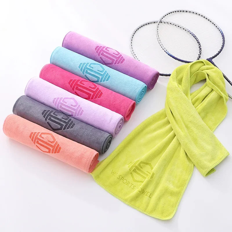 Run Gear Accessories: 100x30cm Ultra-Fine, Absorbent, Quick-Drying Fibre Sports Towel / Rungear