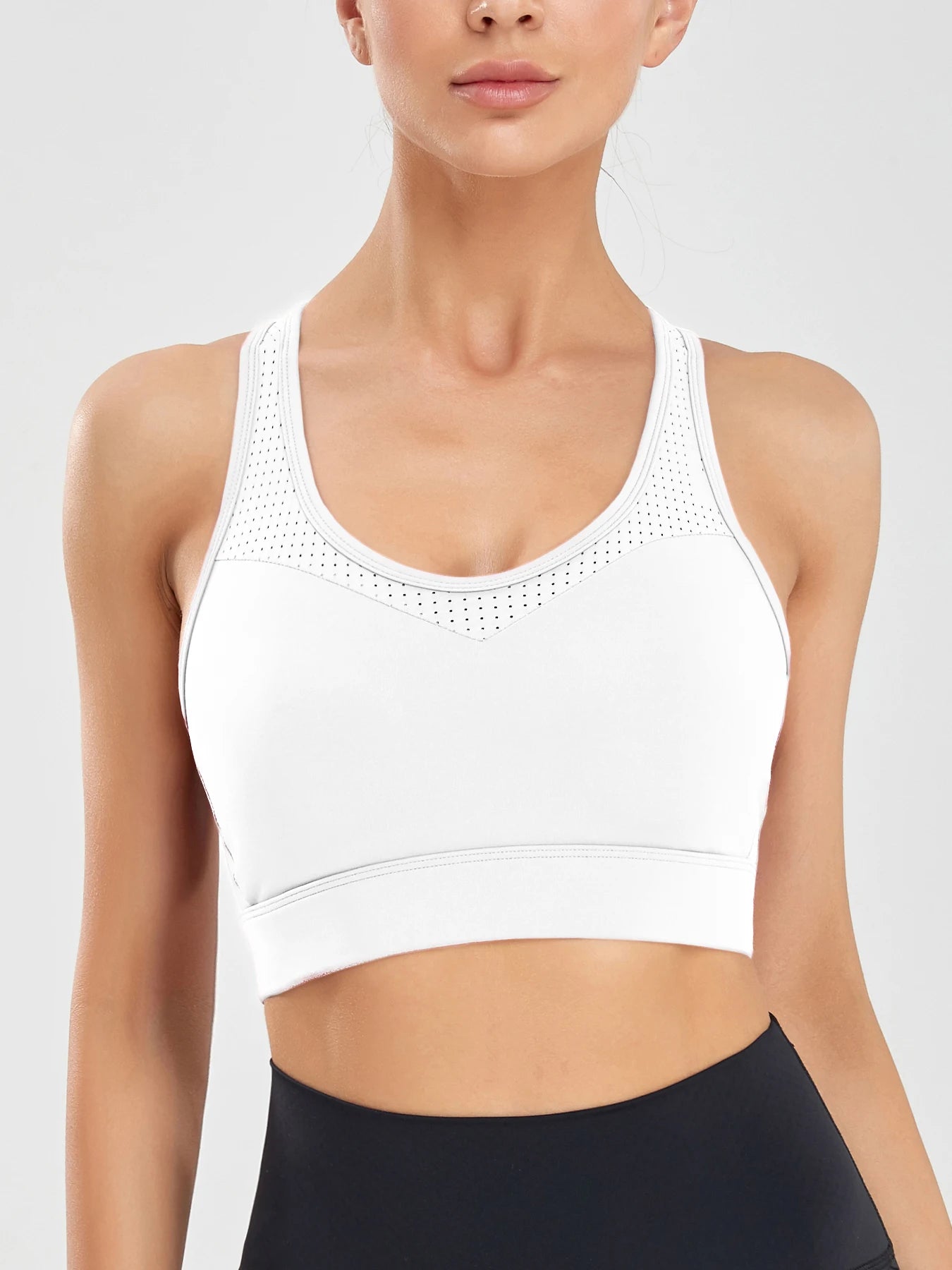 Women's Activewear Apparel: Breathable, High Strength, Shockproof Wireless Underwear Sports Bra / Rungear