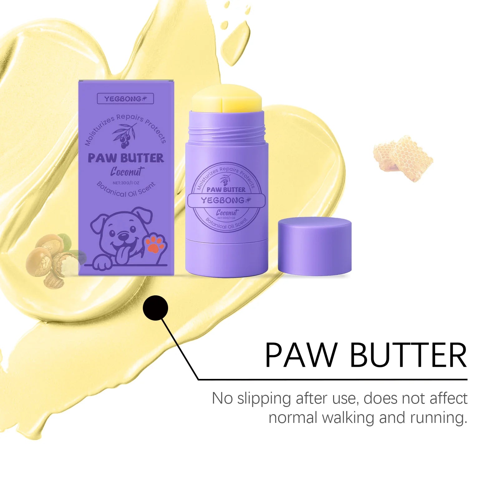 Beeswax Paw & Nose Balm for Dogs & Cats — 30g Moisturising Repair Cream
