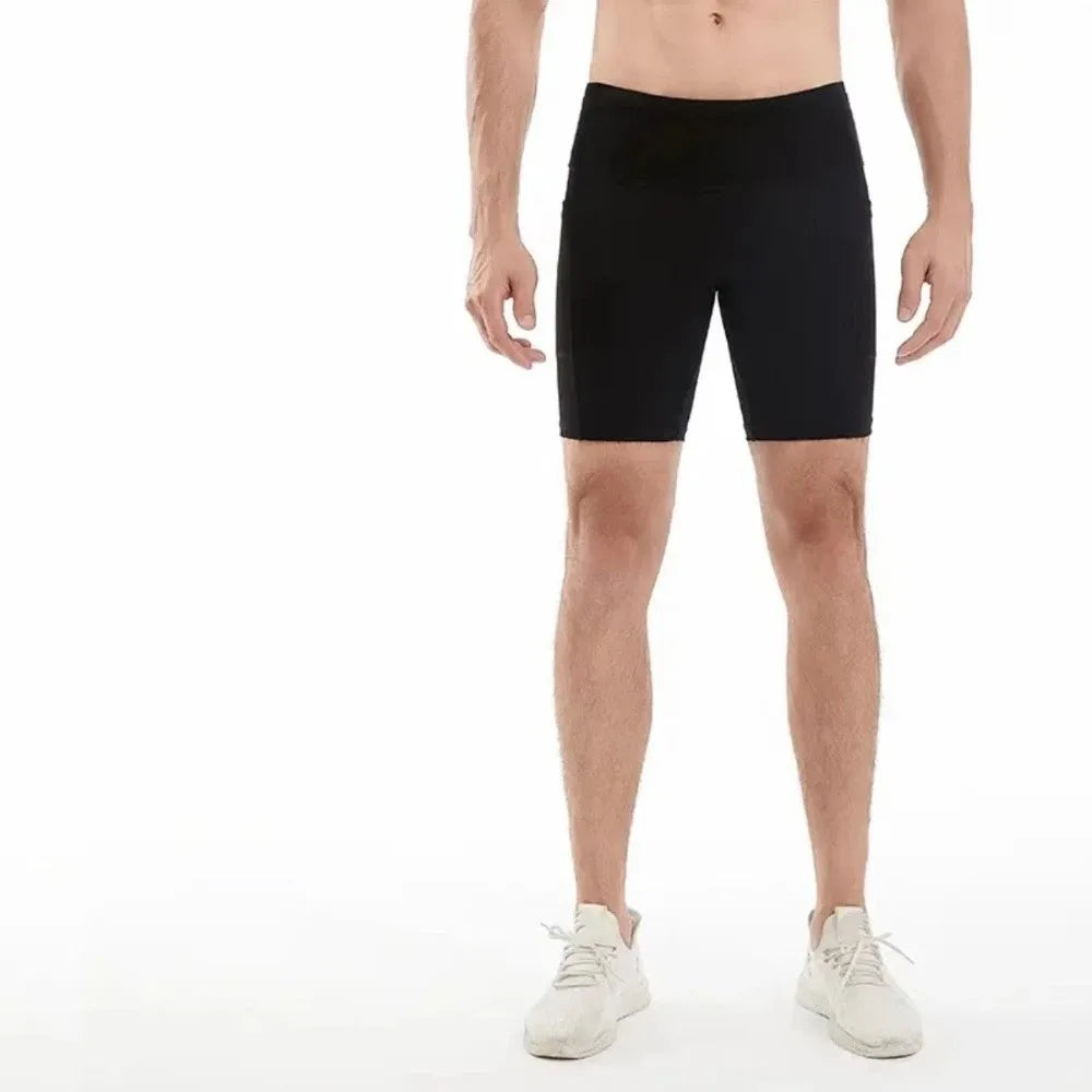 Women's High-Waist Running Shorts | Multi-Pocket, Quick-Dry Biker Shorts