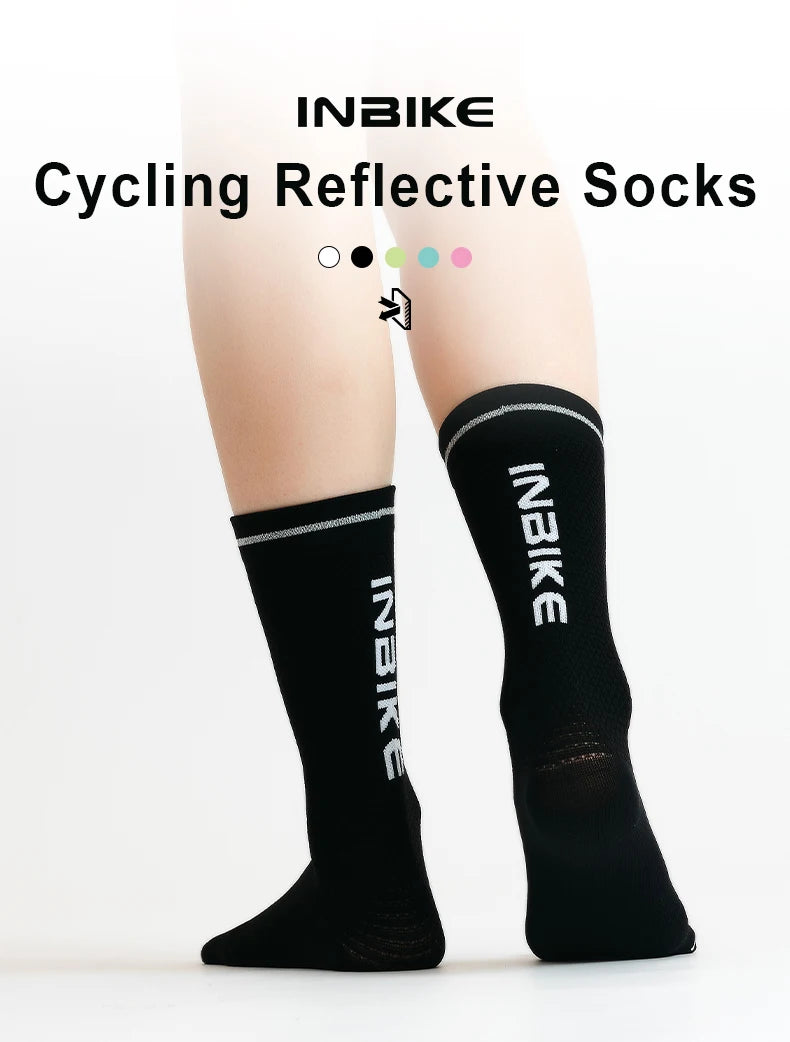 INBIKE Women's Toe-Separated Compression Running Socks | Moisture-Wicking Sport Socks for Running & Hiking