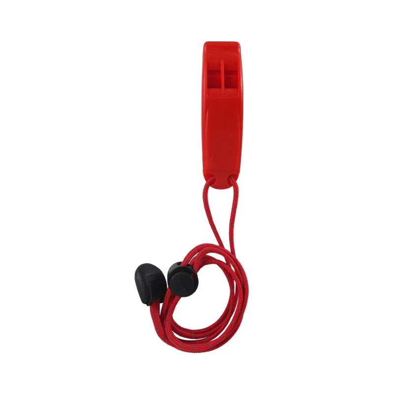 Double-Pipe Survival Whistle – Loud, Pealess, Lightweight | Hiking, Kayaking, Diving & Emergency Safety | Green, Orange & Black