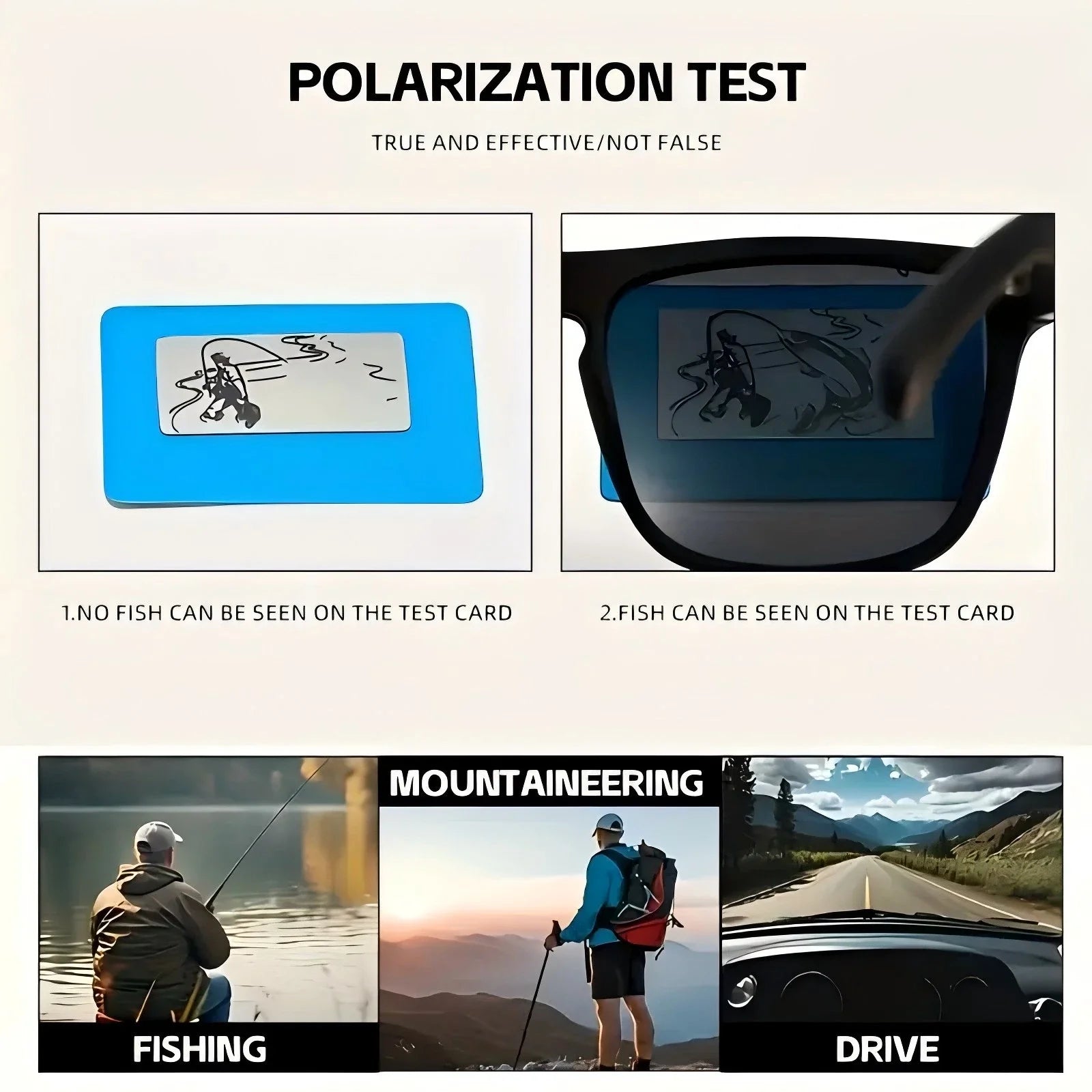 Classic Square UV400 Polarised Sports Sunglasses | Unisex | Cycling, Fishing, Driving & Outdoor