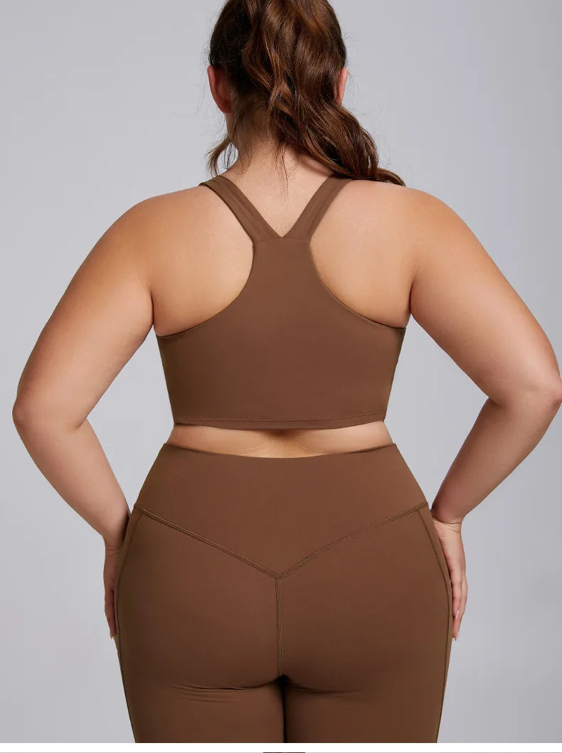 Women's Activewear Sets: 1/2PC Plus Size, Super Stretch Sports Bra Gym Leggings Fitness Suit S-3XL / Rungear