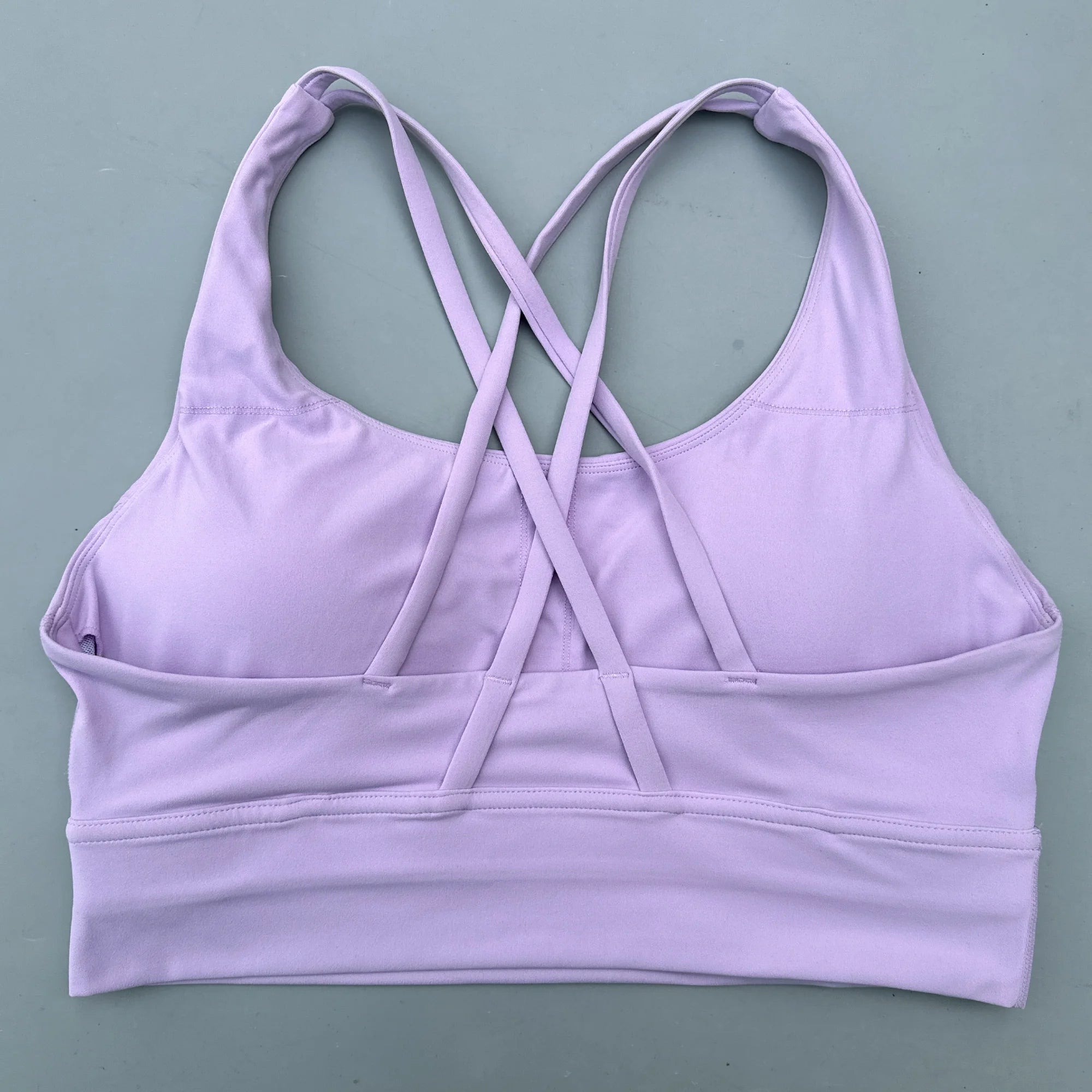 Women's Bra Apparel: Solid Color, High Strength Shockproof, Soft Cross Back, High Strength Shockproof, Fitness Sports Bra / Rungear